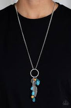 Load image into Gallery viewer, Sky high style- blue necklace
