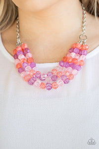 Summer ice- multi necklace