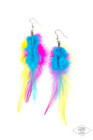 Take a Boa- multi earring- LOP - my black diamond piece 2019