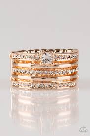 The dealmaker- rose gold ring