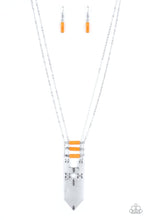 Load image into Gallery viewer, Triassic Era - Orange Necklace - NEW RELEASE
