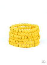 Load image into Gallery viewer, Diving in Maldives - Yellow Bracelet
