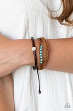 Load image into Gallery viewer, Beach adventure - Blue urban bracelet
