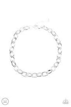 Load image into Gallery viewer, Urban uplink- silver choker necklace
