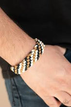 Load image into Gallery viewer, Weave no trace- black urban bracelet
