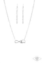 Load image into Gallery viewer, We found love- silver necklace
