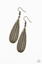 Load image into Gallery viewer, Terra Tears - Brass Earring - NEW RELEASE
