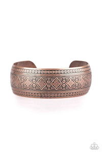 Gorgeously Gypsy - Copper Cuff Bracelet - NEW RELEASE