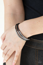 Load image into Gallery viewer, Magnetic maverick- black magnetic urban bracelet
