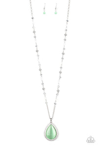 Fashion Flaunt- Green necklace