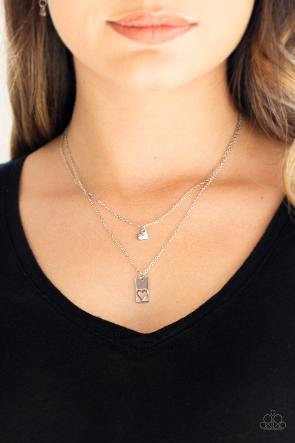 Not your damsel- silver necklace