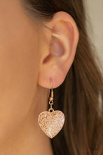 Load image into Gallery viewer, Look into your heart- rose gold necklace
