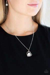 Love of my life- white moonstone necklace
