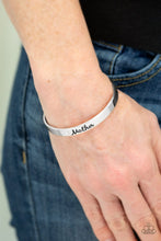 Load image into Gallery viewer, Everyday is Mother&#39;s Day- silver bracelet
