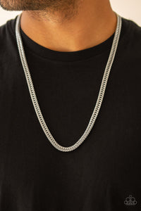 Knockout king - Silver urban necklace