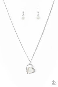 Love of my life- white moonstone necklace
