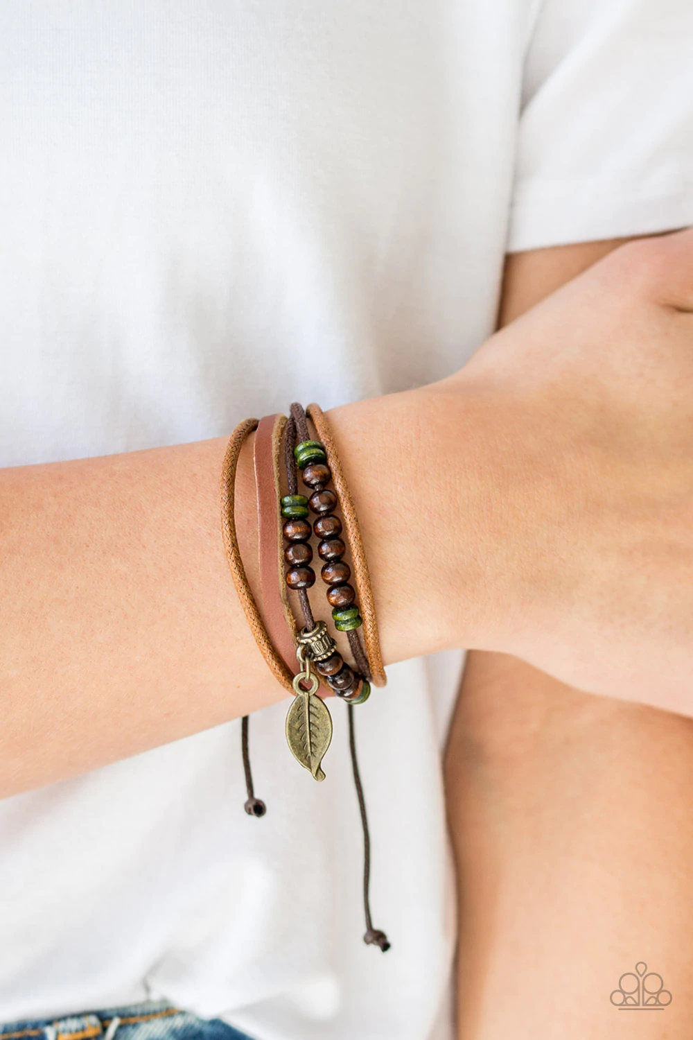Need more nature- brown urban bracelet