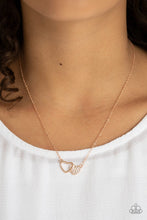 Load image into Gallery viewer, Charming couple- rose gold necklace

