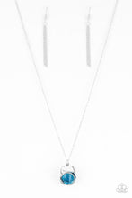 Load image into Gallery viewer, Pandora&#39;s box- blue necklace
