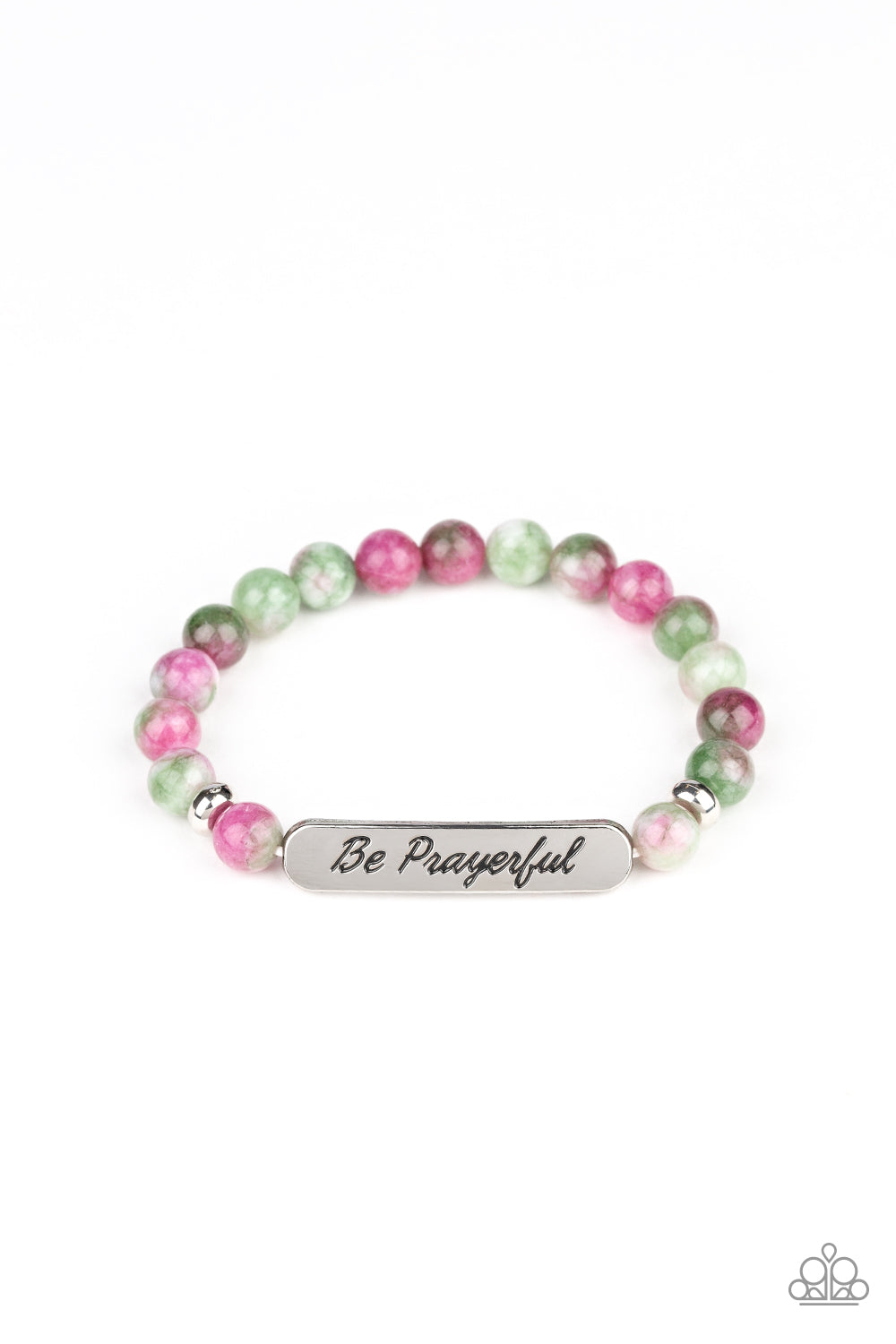 Be prayerful- purple bracelet