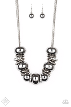 Load image into Gallery viewer, Only the brave- black necklace
