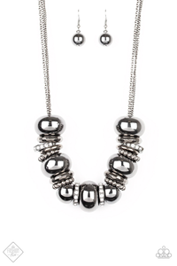 Only the brave- black necklace