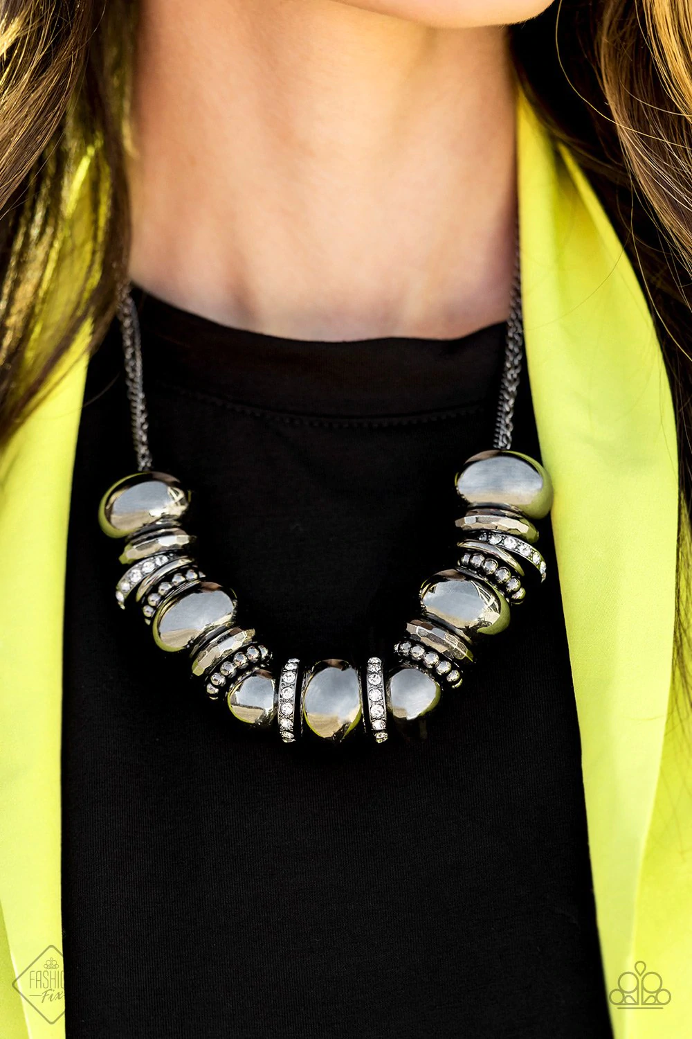 Only the brave- black necklace