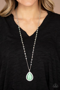 Fashion Flaunt- Green necklace