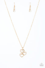 Load image into Gallery viewer, Hearts of hearts- gold necklace
