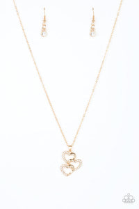 Hearts of hearts- gold necklace