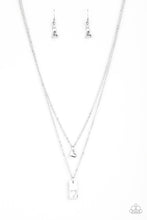 Load image into Gallery viewer, Not your damsel- silver necklace
