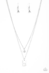 Not your damsel- silver necklace