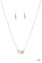 Load image into Gallery viewer, Charming couple- rose gold necklace
