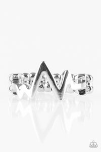 Check my pulse- silver ring