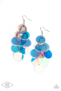 Mermaid Shimmer- multi earring
