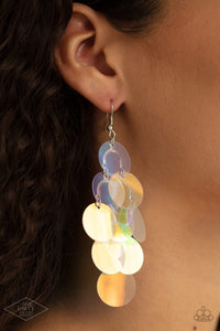 Mermaid Shimmer- multi earring