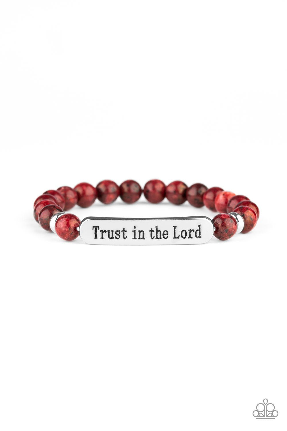 Trust Always- Red Urban Bracelet